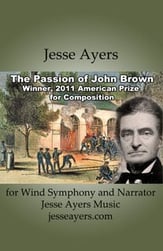 THE PASSION OF JOHN BROWN Concert Band sheet music cover